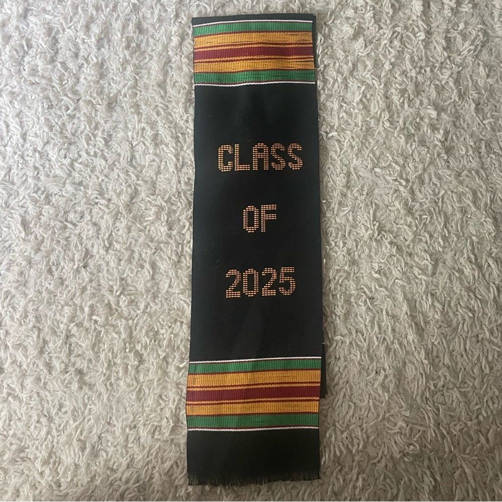 class of 2025 graduation sash